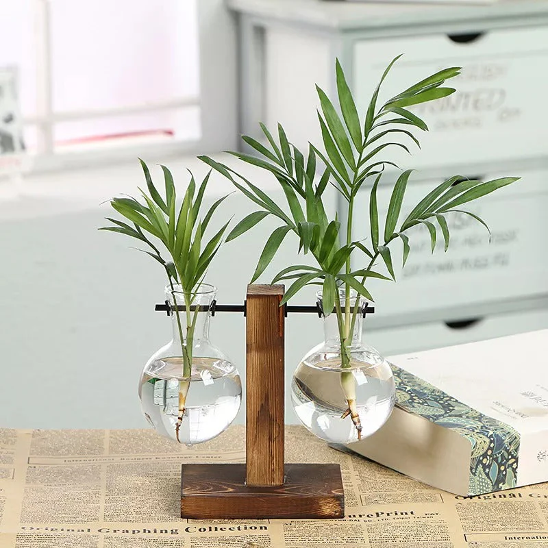 Terrarium Hydroponic Vintage Tabletop Vase - Image 2