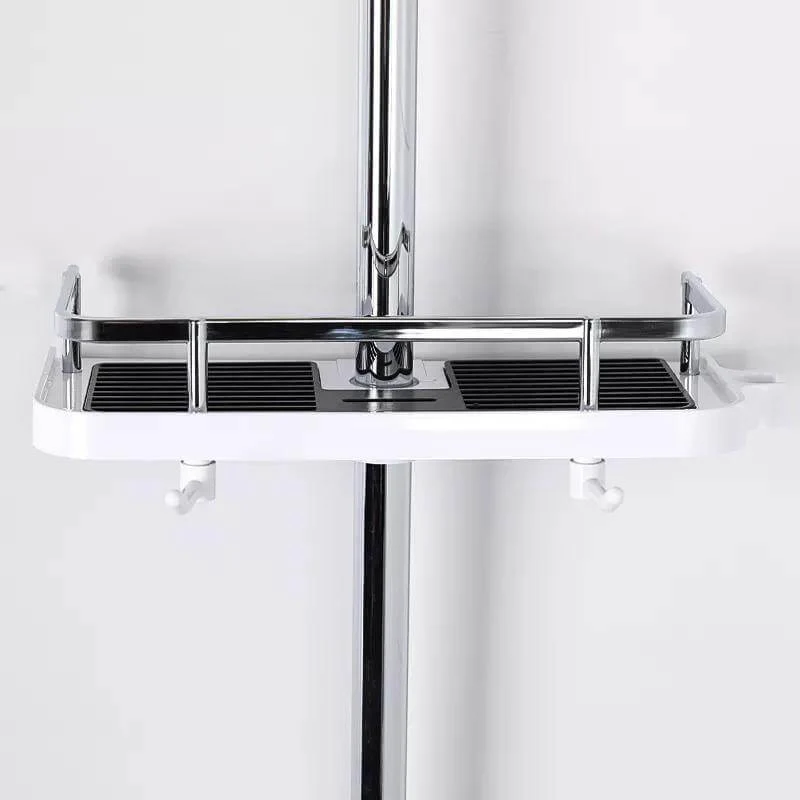 No-Drill Bathroom Shower Pole Rack - Image 3