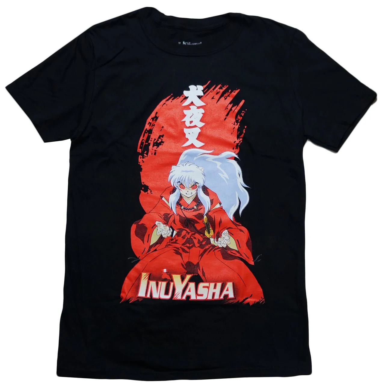 Inuyasha Demon Form Anime Adult T-Shirt - Image 1