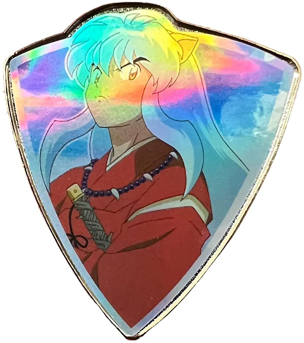 Inuyasha - Foil Shield Series - Inuyasha Pin Zen Monkey Studios - Image 1