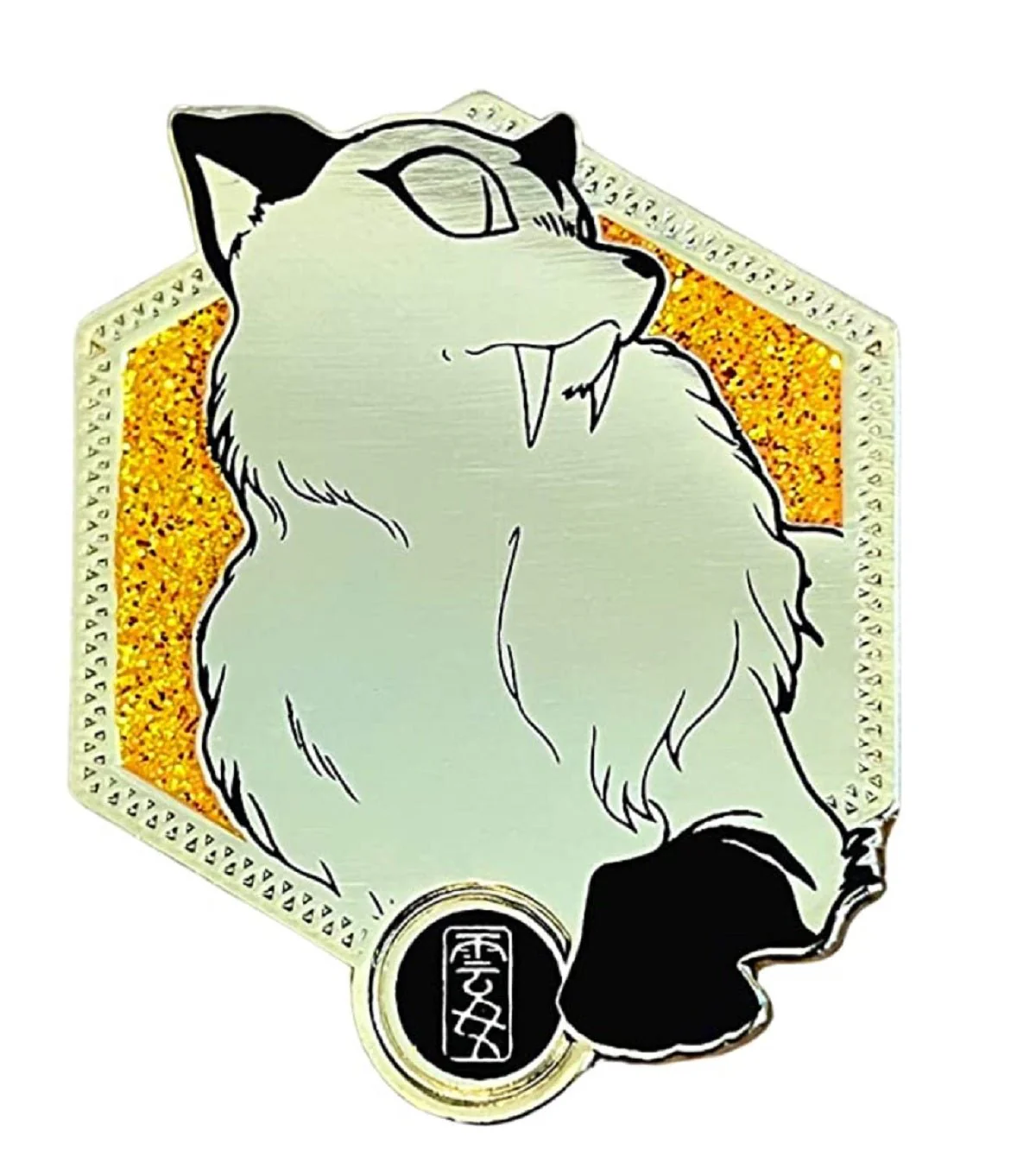 Inuyasha Golden Kirara Collectible Enamel Pin - Image 1