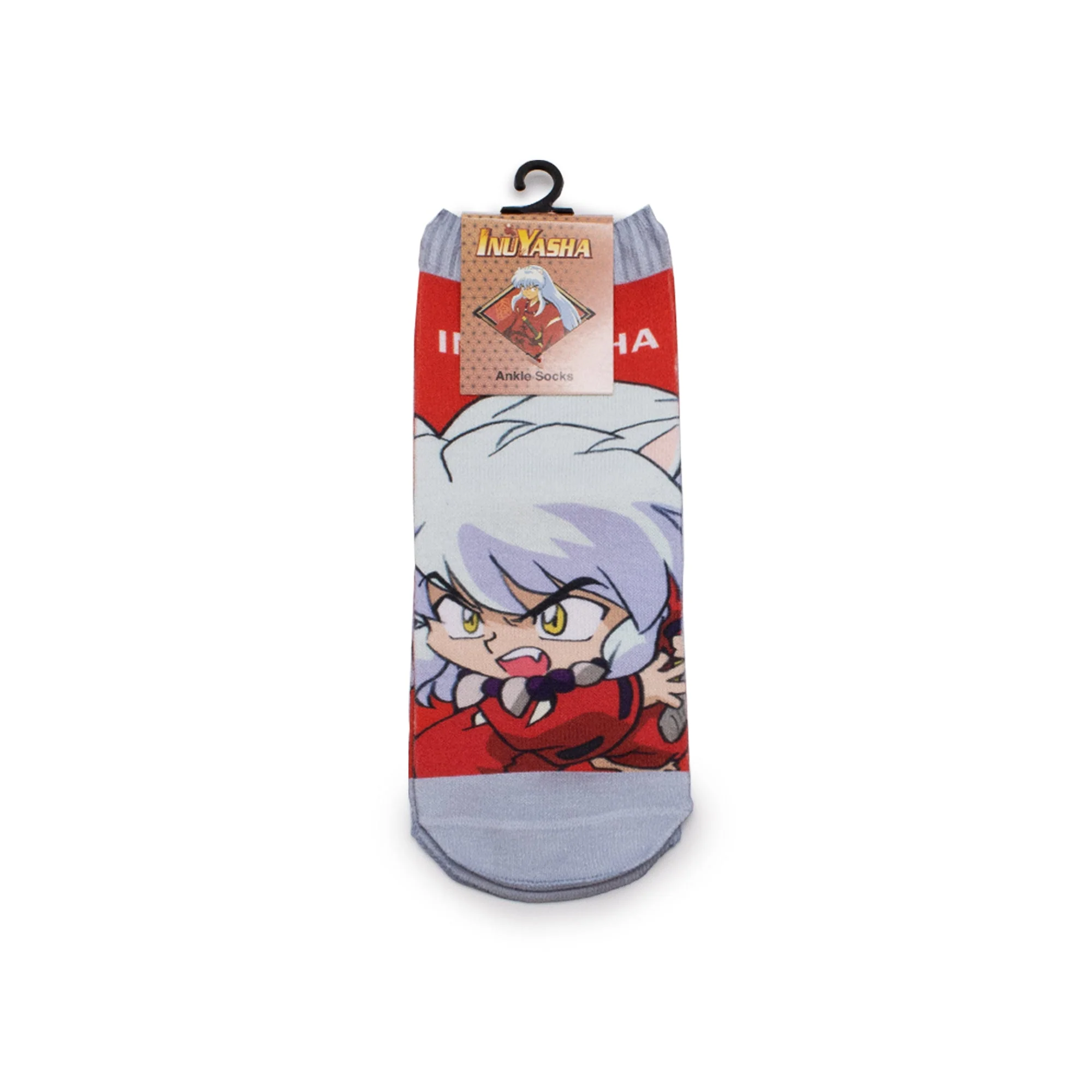 Inuyasha Cute Chibi Anime Ankle Socks - Image 2
