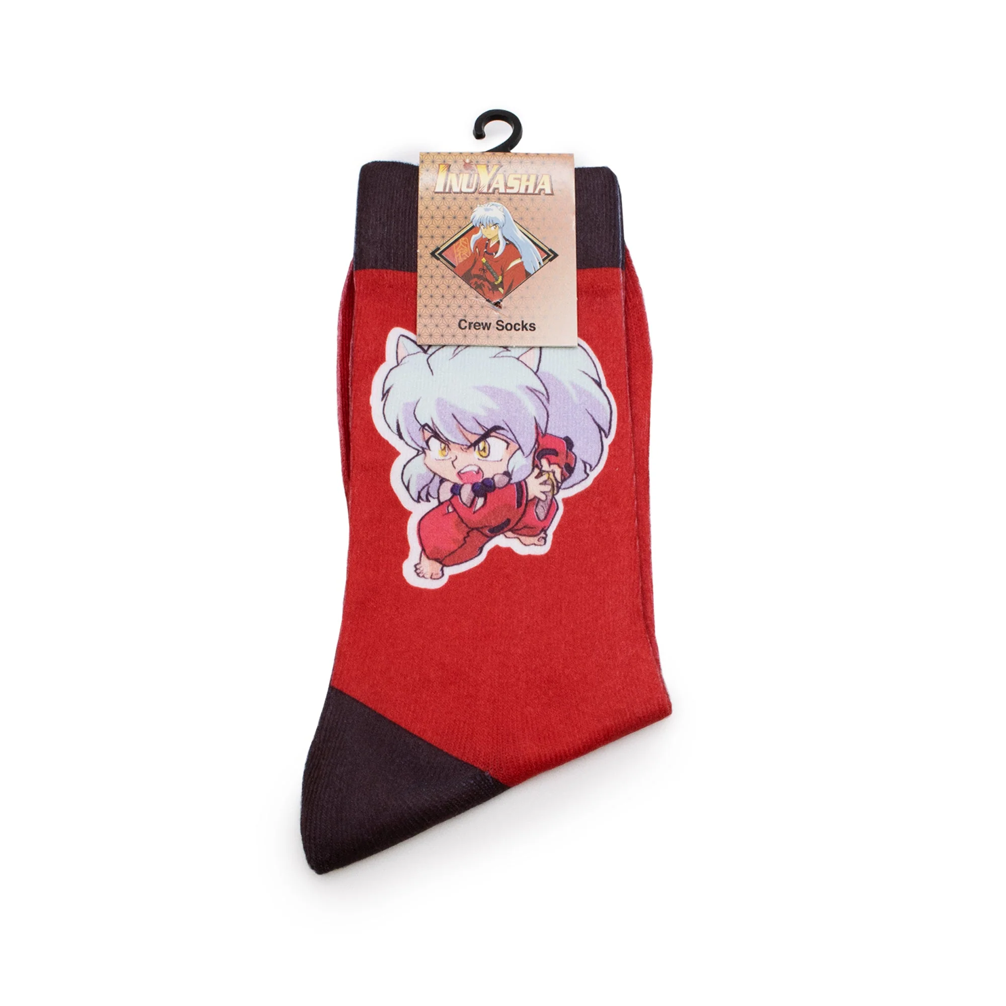 Inuyasha Half Demon Anime Crew Socks - Image 2