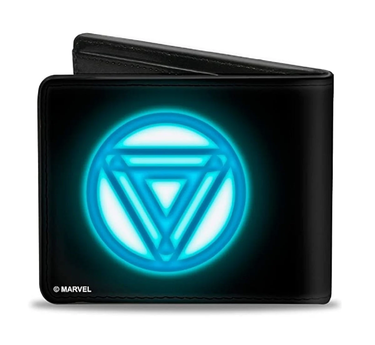 Iron Man Arc Reactor Glow Marvel Comics Bi-Fold Wallet - Image 2