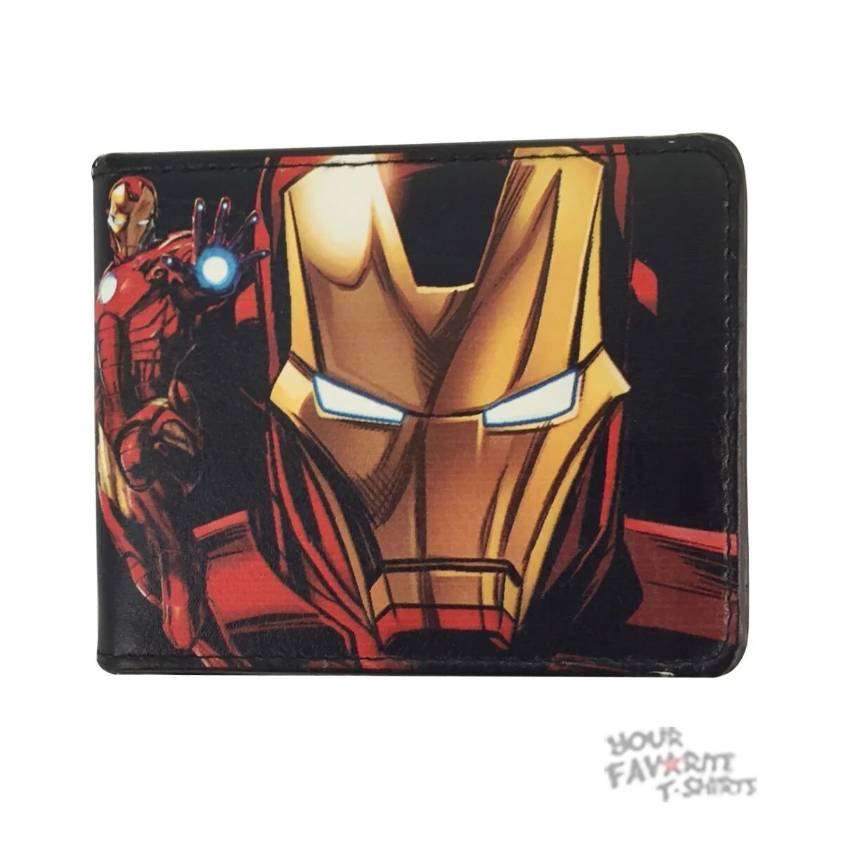 Iron Man Avengers Marvel Comics Adult Bi-Fold Wallet - Image 2