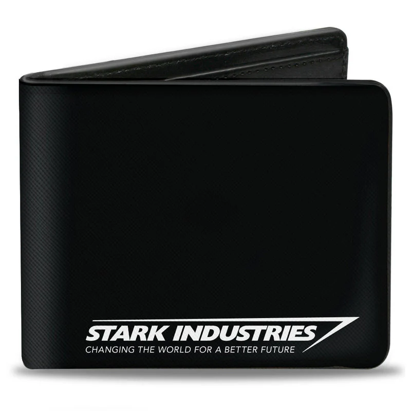 Iron Man Stark Industries Changing World for a Better Future Marvel Comics Bifold Wallet - Image 2