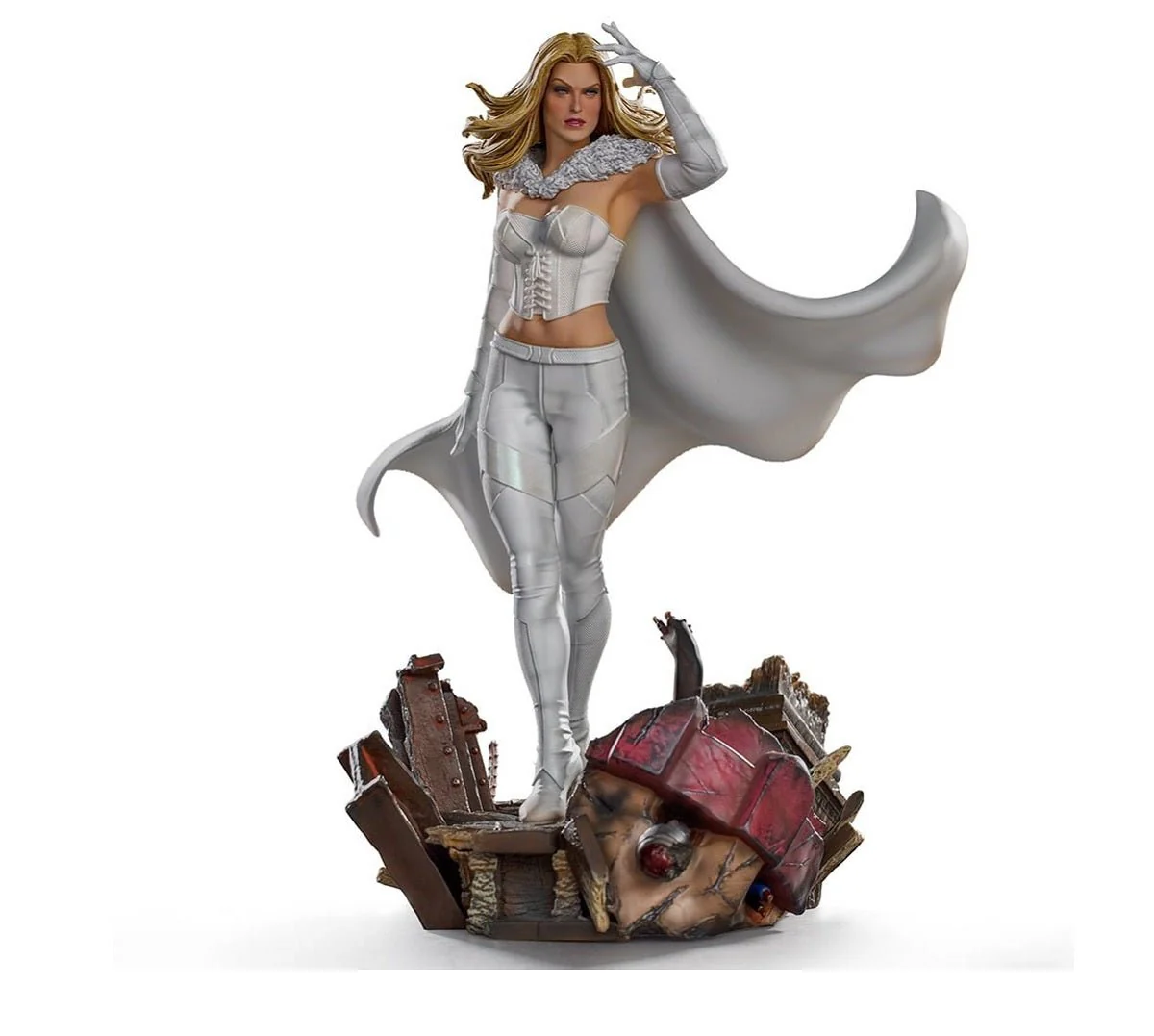 Iron Studios X-Men Emma Frost BDS Art Scale 1/10 – Marvel Comics Statue - Image 1