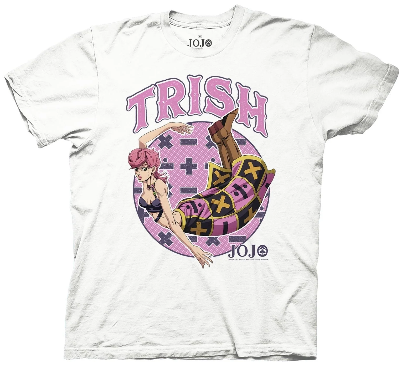 JoJo's Bizarre Adventure S4 Trish Math Symbols Officially Licensed Adult T-Shirt - Image 1
