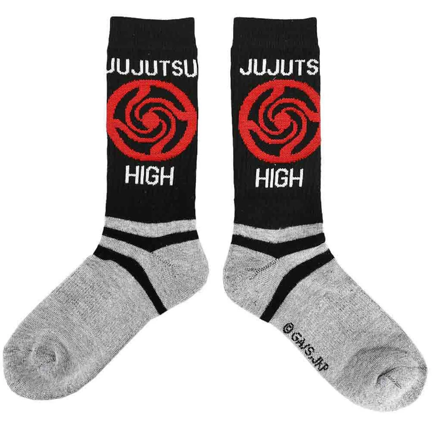 Jujutsu Kaisen - Jujutsu High Symbol Anime Adult Crew Socks - Image 2