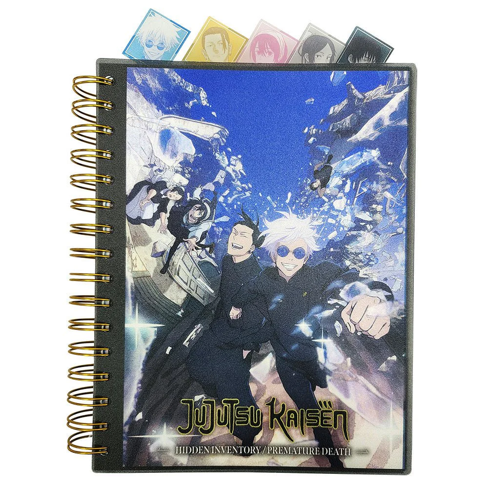 Jujutsu Kaisen S2 – Hidden Inventory Key Art Tabbed Notebook Great Eastern Entertainment