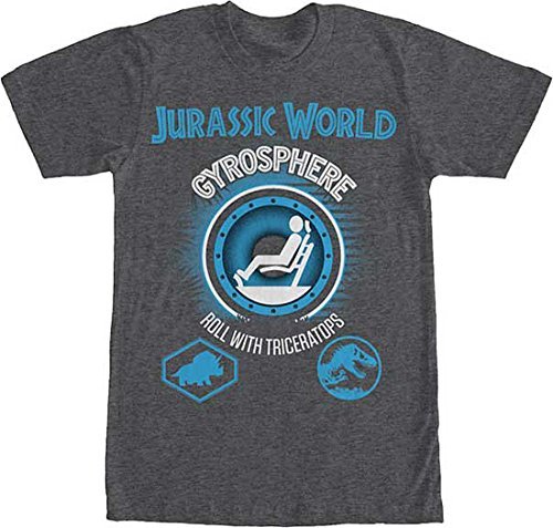 Jurassic World Movie Gyrosphere Adult T-Shirt - Image 1