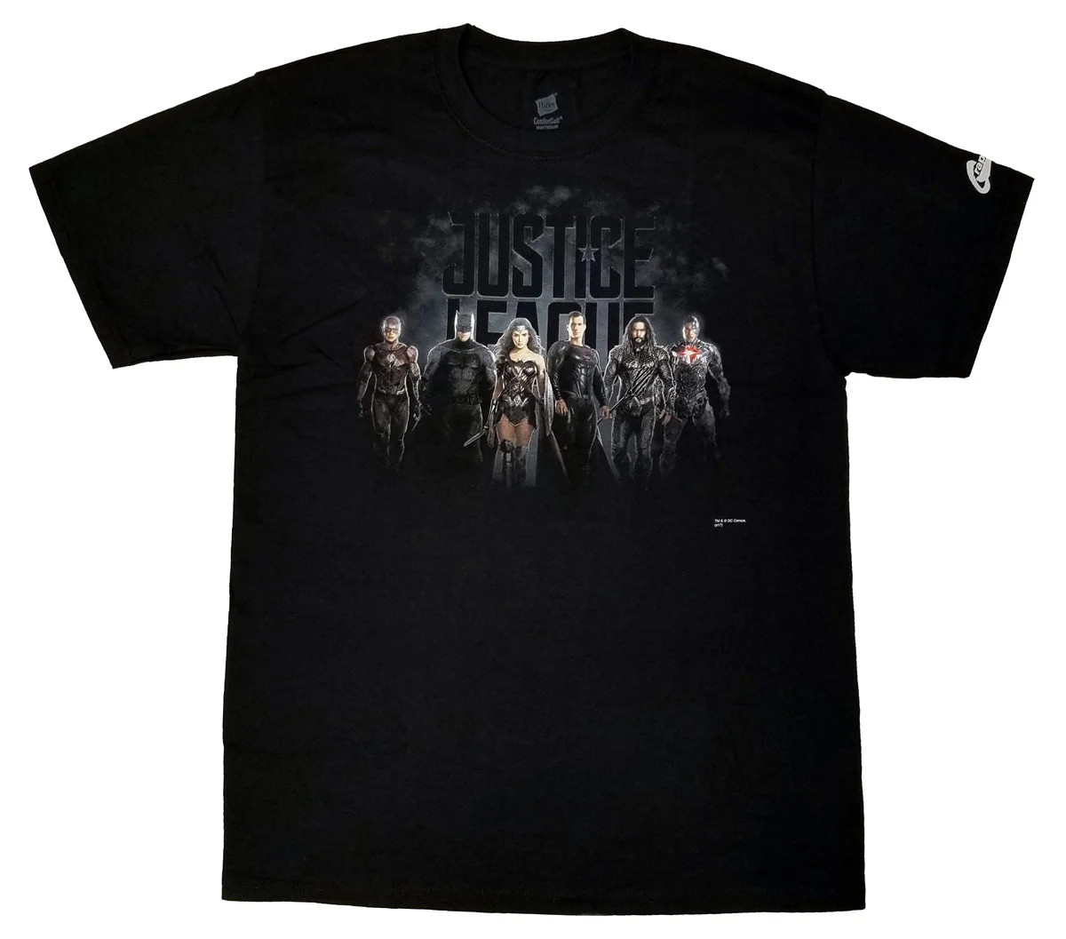 Justice League Movie Group Premium Adult T-Shirt - Image 1
