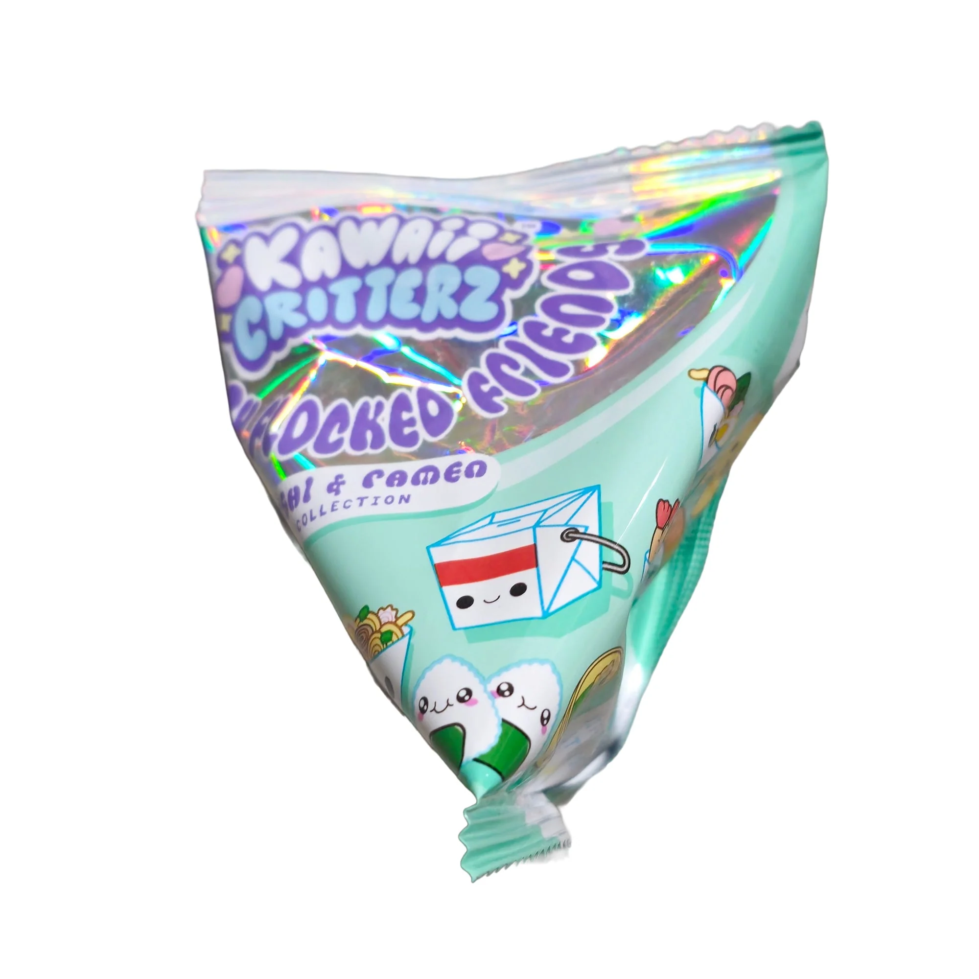 Kawaii Critterz Flocked Sushi & Ramen Collection One Blind Bag - Image 1