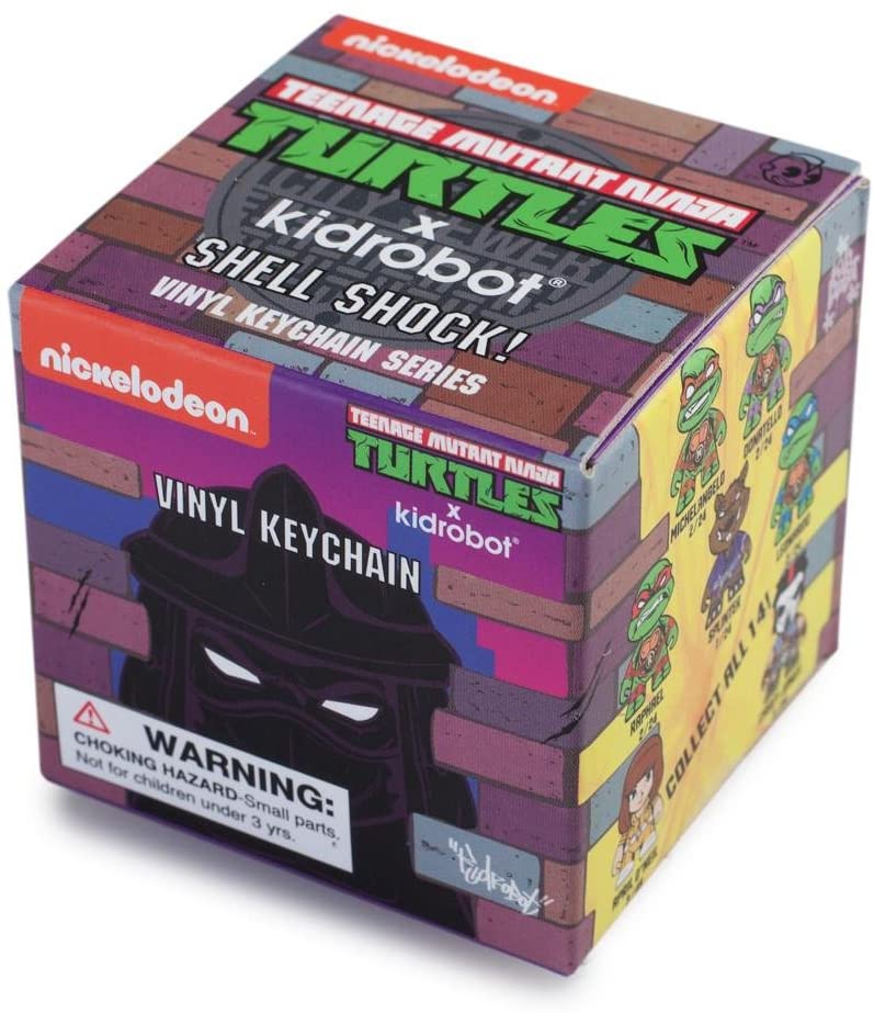Kidrobot Teenage Mutant Ninja Turtles Series 2 One Blind Box Keychain - Image 1
