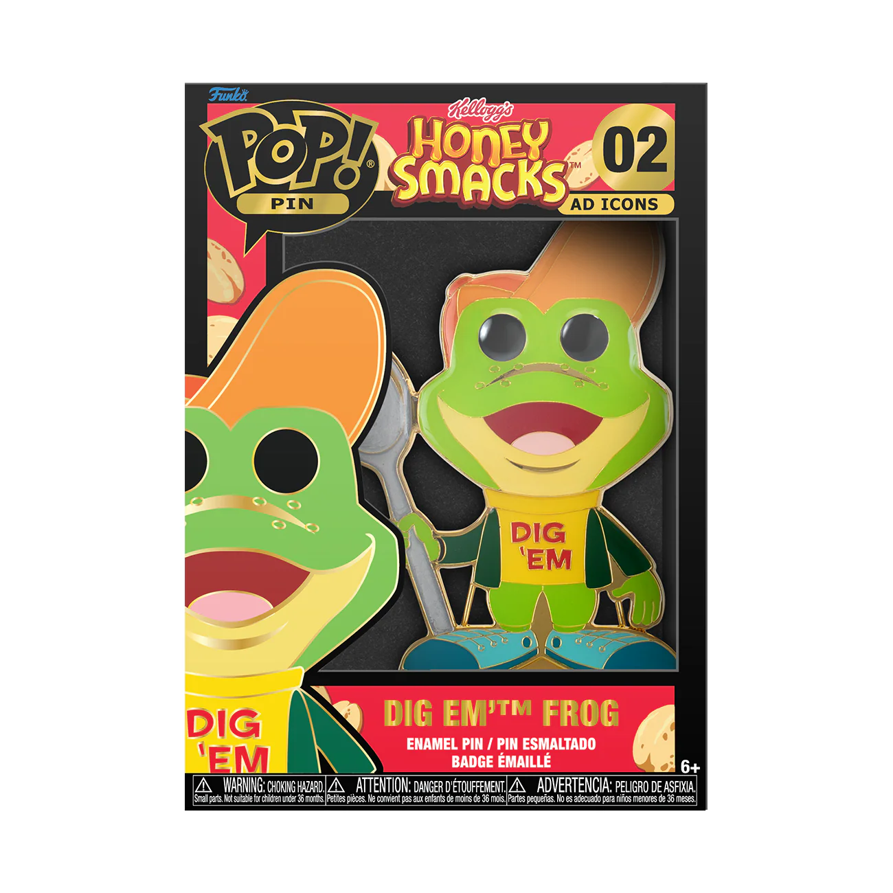 Funko Pop! Pin: Honey Smacks - Dig 'Em #02 - Image 2
