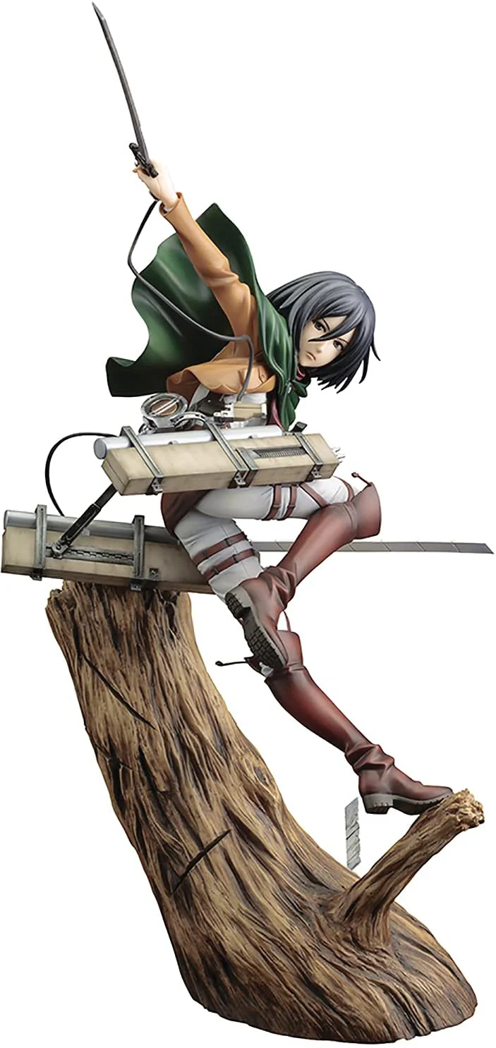 Kotobukiya Attack On Titan: Mikasa Ackerman (Renewal Package Variant) ArtFX J Statue - Image 1