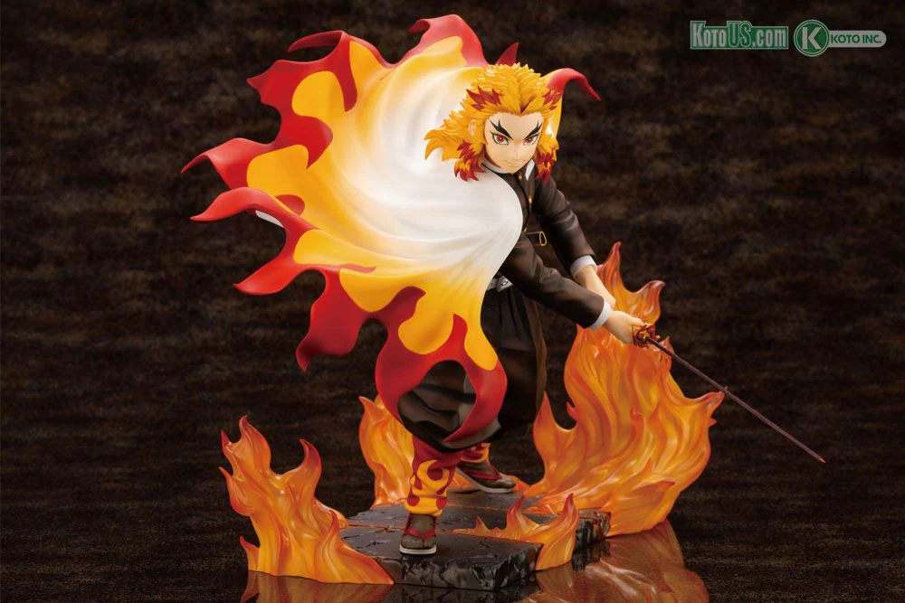 Kotobukiya - Demon Slayer Kimetsu no Yaiba - Kyojuro Rengoku ARTFX J - Image 1