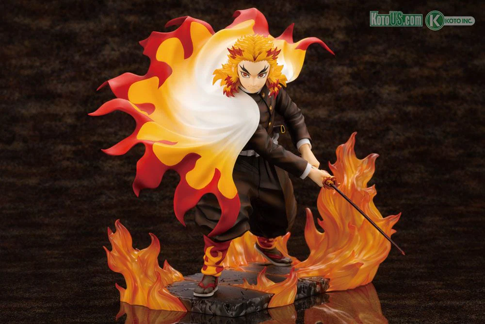 Kotobukiya - Demon Slayer Kimetsu no Yaiba - Kyojuro Rengoku ARTFX J - Image 2