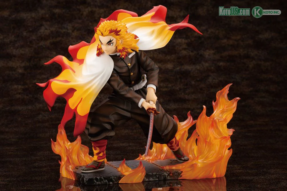 Kotobukiya - Demon Slayer Kimetsu no Yaiba - Kyojuro Rengoku ARTFX J - Image 3