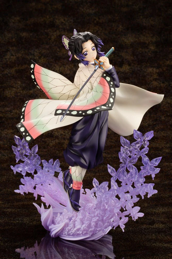 Kotobukiya Demon Slayer: Kimetsu no Yaiba - Shinobu Kocho 1/8 Scale ARTFX J Figure - Image 1