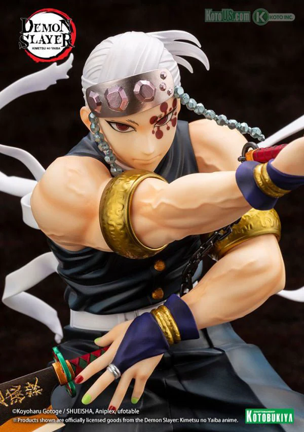 Kotobukiya - Demon Slayer: Kimetsu no Yaiba - Tengen Uzui ArtFX J Figure - Image 1