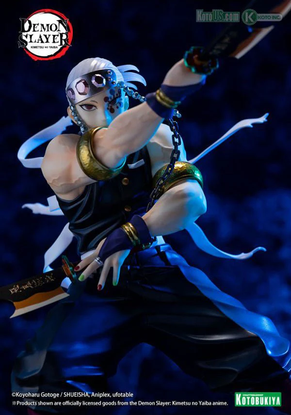 Kotobukiya - Demon Slayer: Kimetsu no Yaiba - Tengen Uzui ArtFX J Figure - Image 2