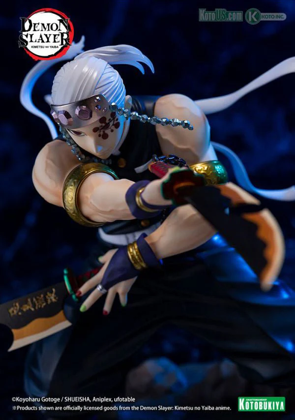 Kotobukiya - Demon Slayer: Kimetsu no Yaiba - Tengen Uzui ArtFX J Figure - Image 3