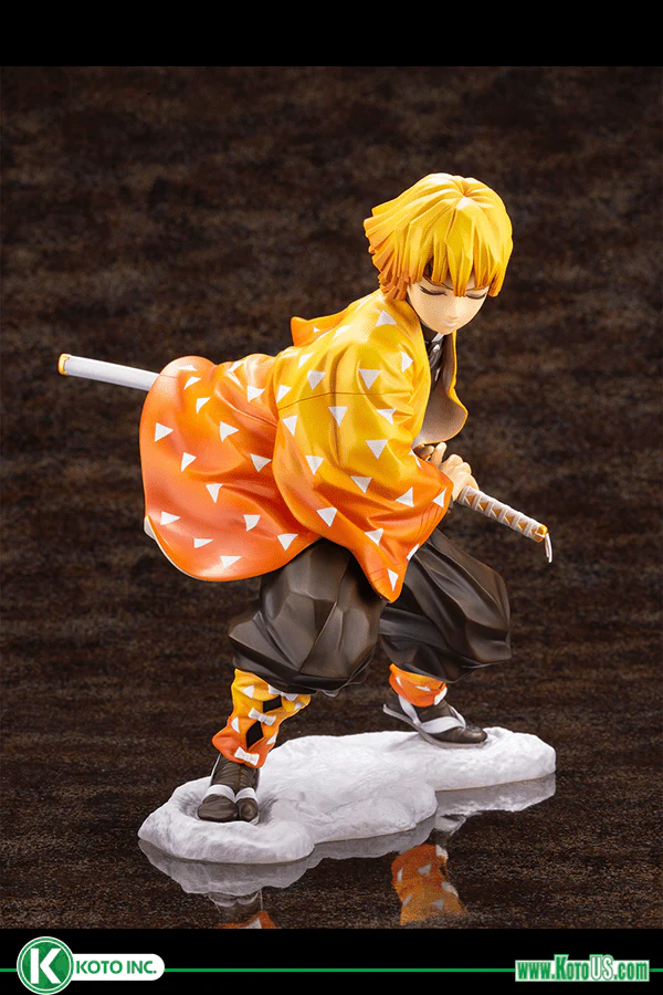 Kotobukiya - Demon Slayer Kimetsu no Yaiba - Zenitsu Agatsuma ARTFX J - Image 1