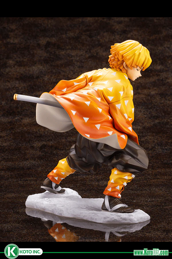 Kotobukiya - Demon Slayer Kimetsu no Yaiba - Zenitsu Agatsuma ARTFX J - Image 2