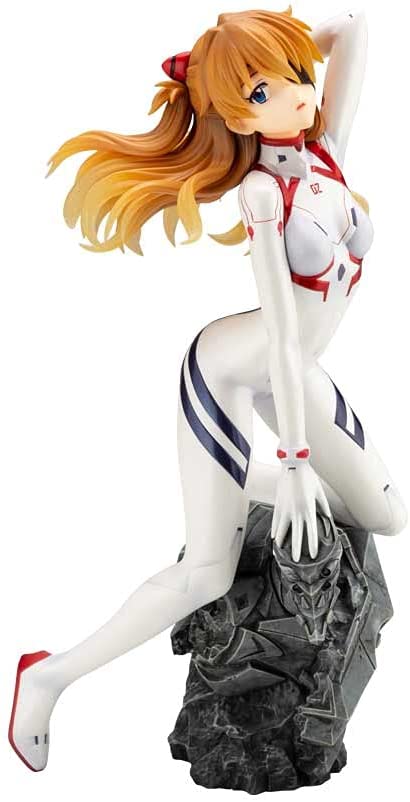 Kotobukiya Evangelion: 3.0+1.0 Thrice Upon a Time SHIKINAMI Asuka Langley White PLUGSUIT VER - Image 1
