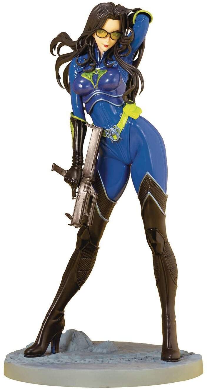 Kotobukiya G.I Joe Baroness (25th Anniversary Blue Version) Bishoujo Statue - Image 1