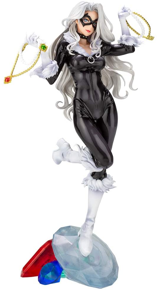 Kotobukiya Marvel Black Cat Steals Your Heart Version Bishoujo Statue - Image 1