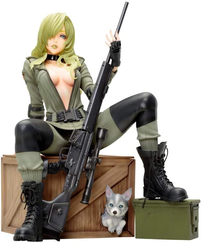 Kotobukiya Metal Gear Solid Sniper Wolf Bishoujo Statue - Image 1