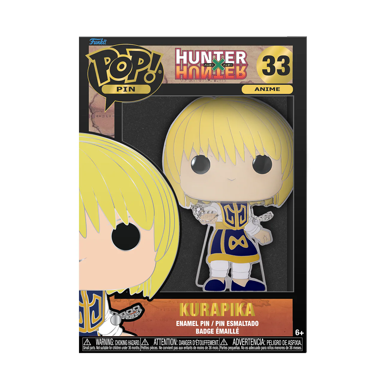 Funko Pop! Pins: Hunter X Hunter - Kurapika - Image 2