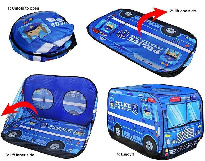 Children Outdoor Foldable Playhouse Tent - Image 3