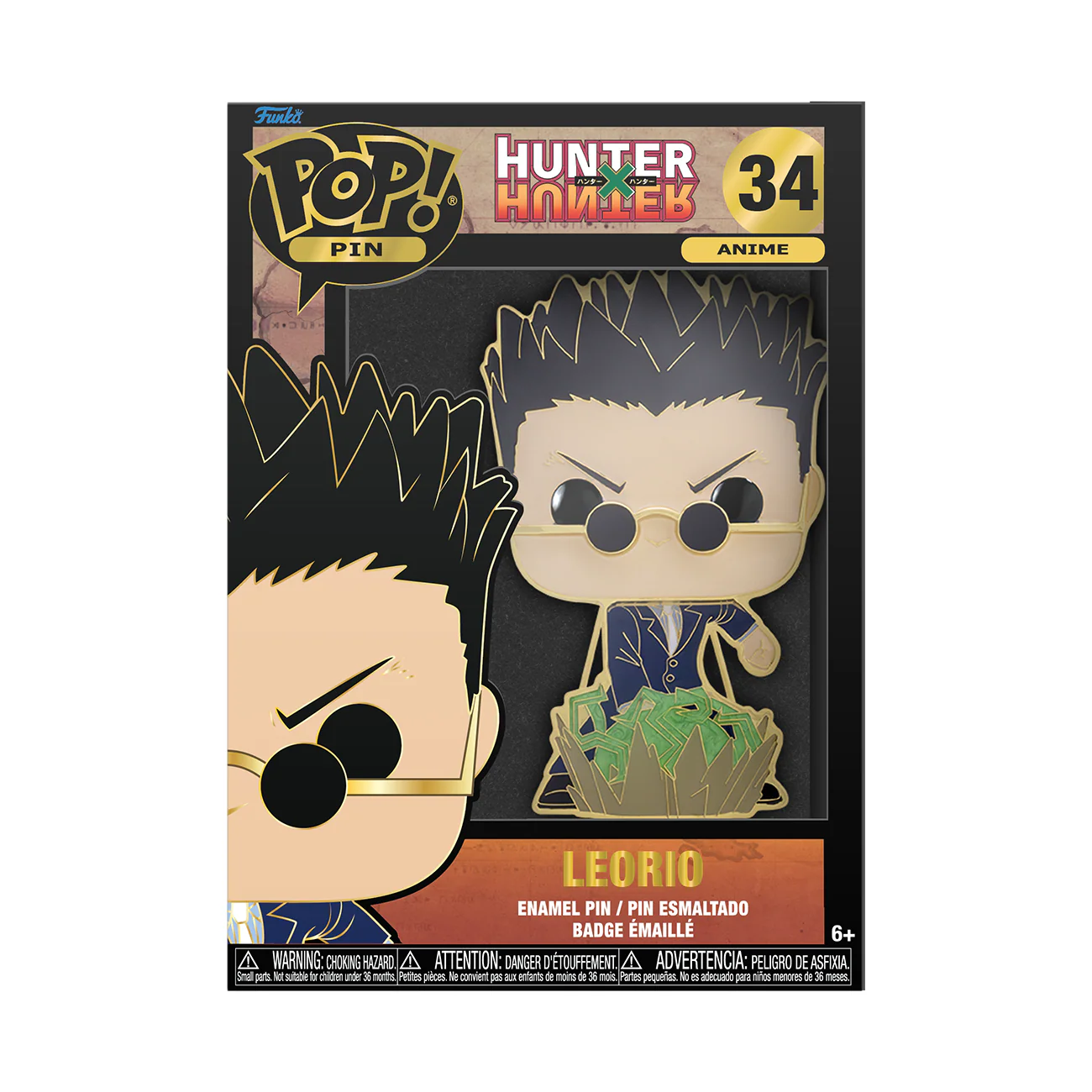 Funko Pop! Pins: Hunter X Hunter - Leorio - Image 2