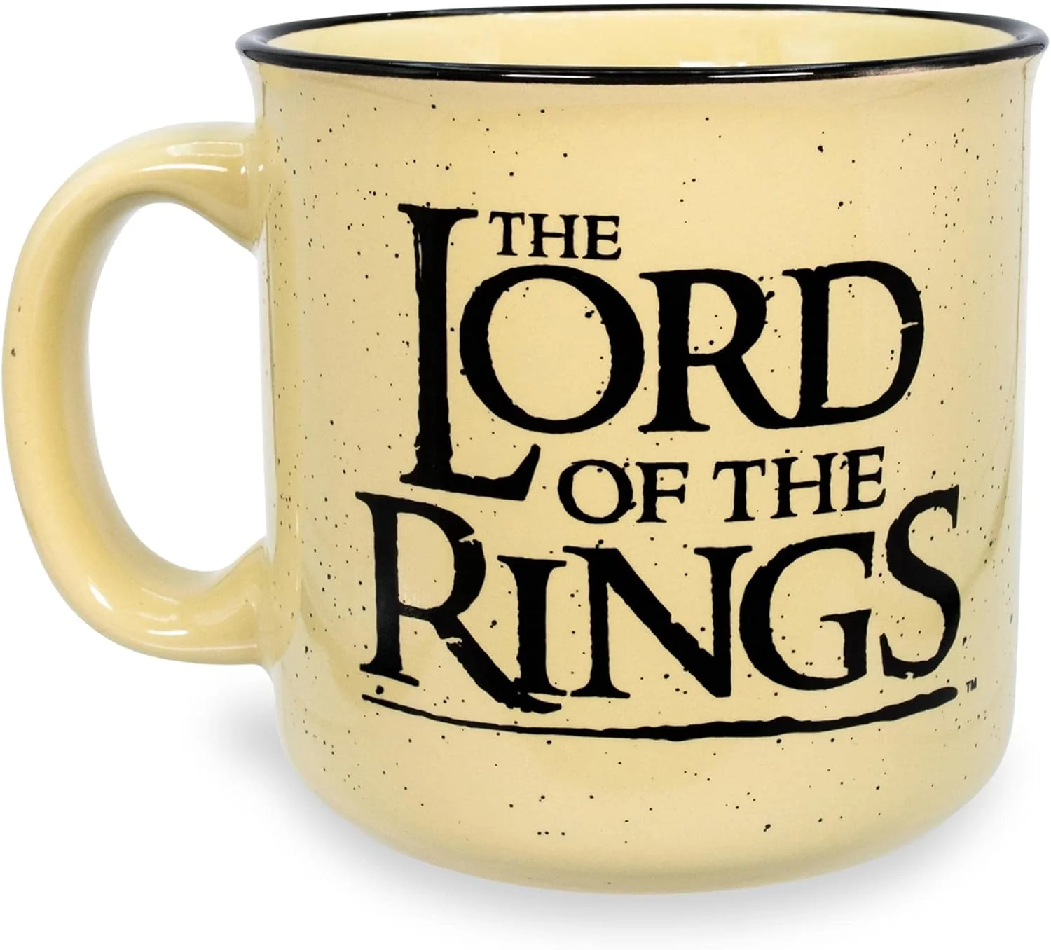 Lord of the Rings Gondor Elven Text 20oz Ceramic Camper Mug - Image 1