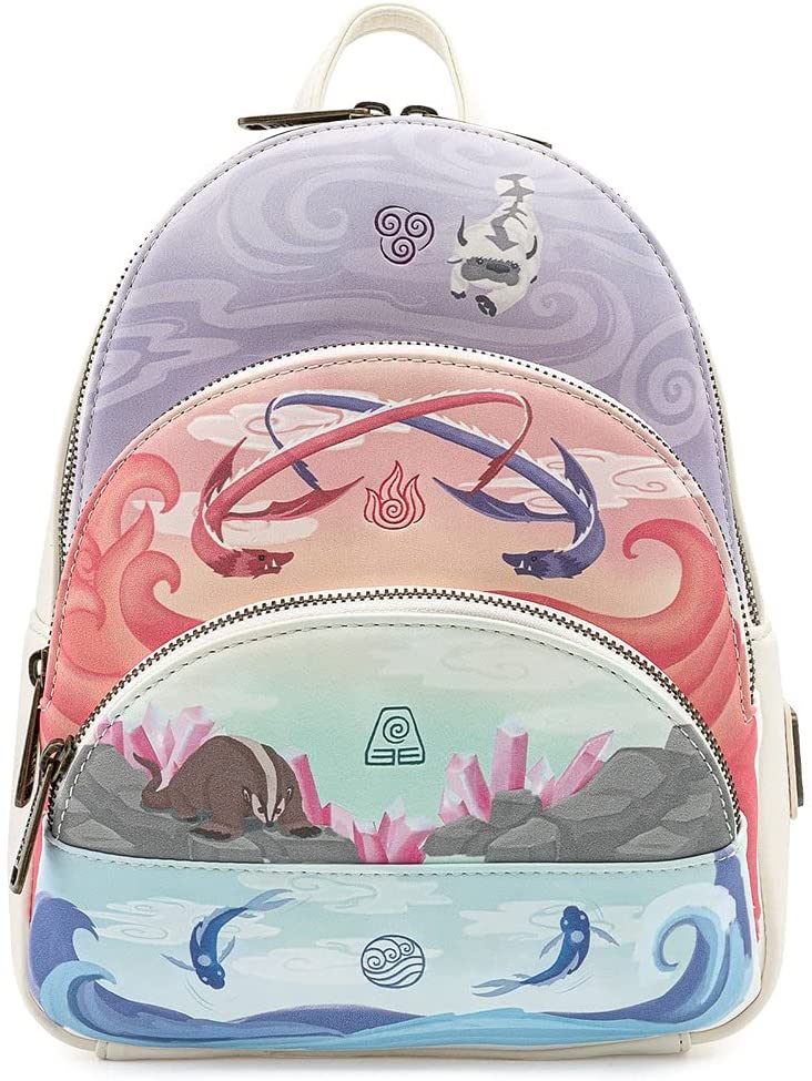 Loungefly Avatar The Last Airbender Aang Meditation Mini Backpack - Image 1