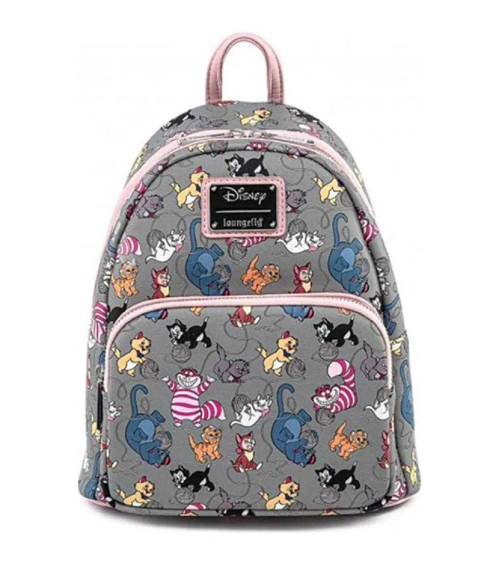 Loungefly Disney Cats Double Strap Shoulder Bag Backapck - Image 1