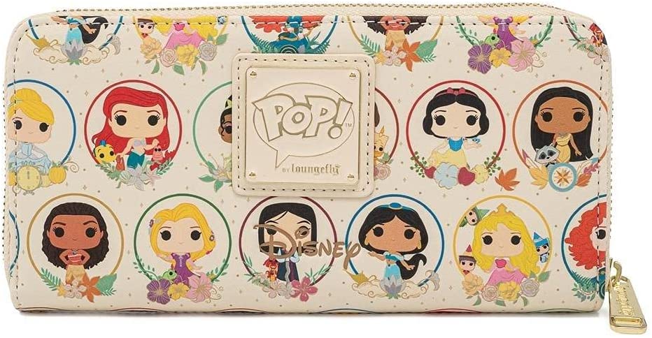 Loungefly Disney Princess Circles Zip Around Wallet - Image 1