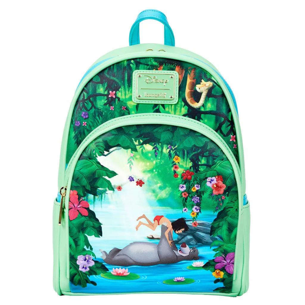 Loungefly Disney The Jungle Book Bare Necessities Mini Backpack - Image 1
