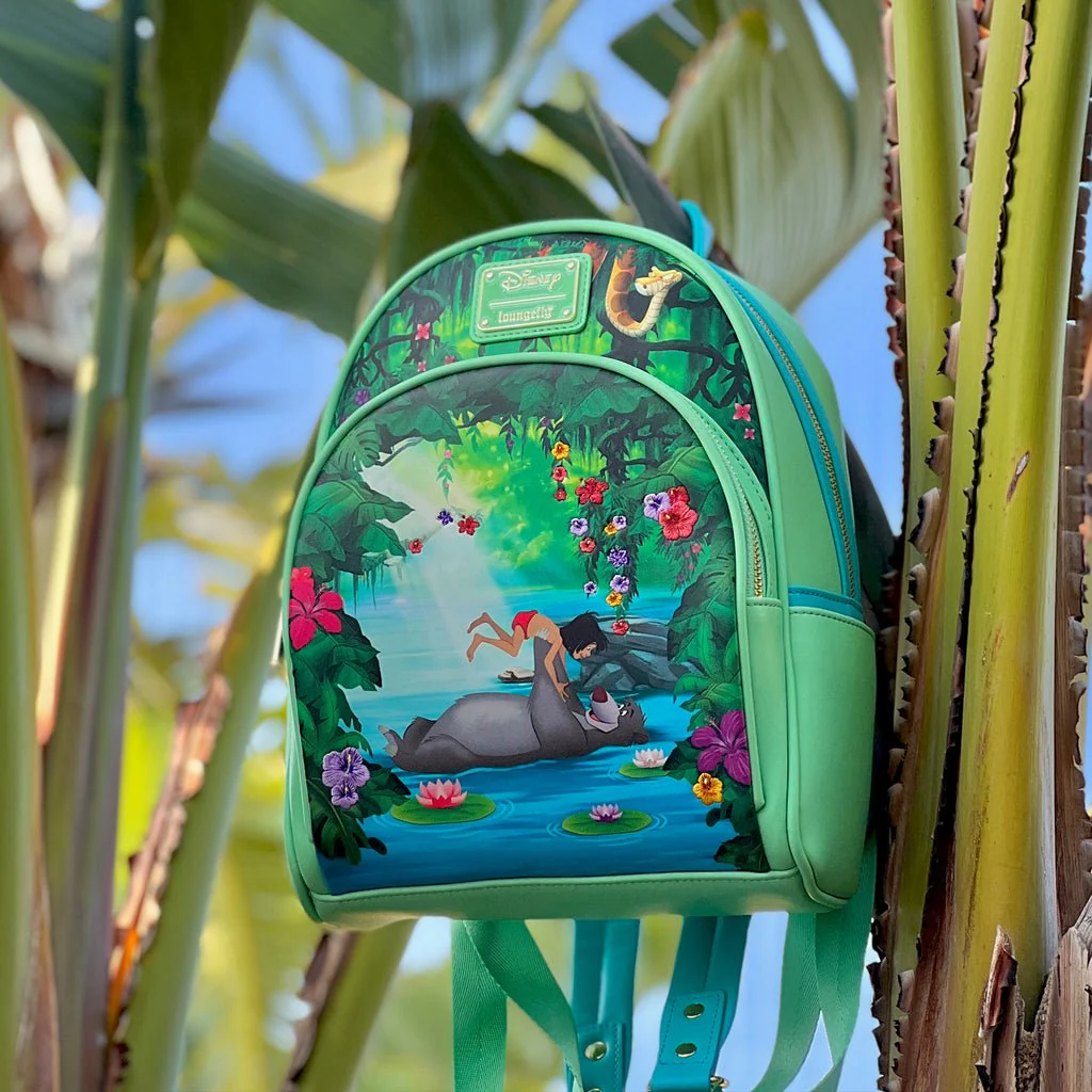 Loungefly Disney The Jungle Book Bare Necessities Mini Backpack - Image 2