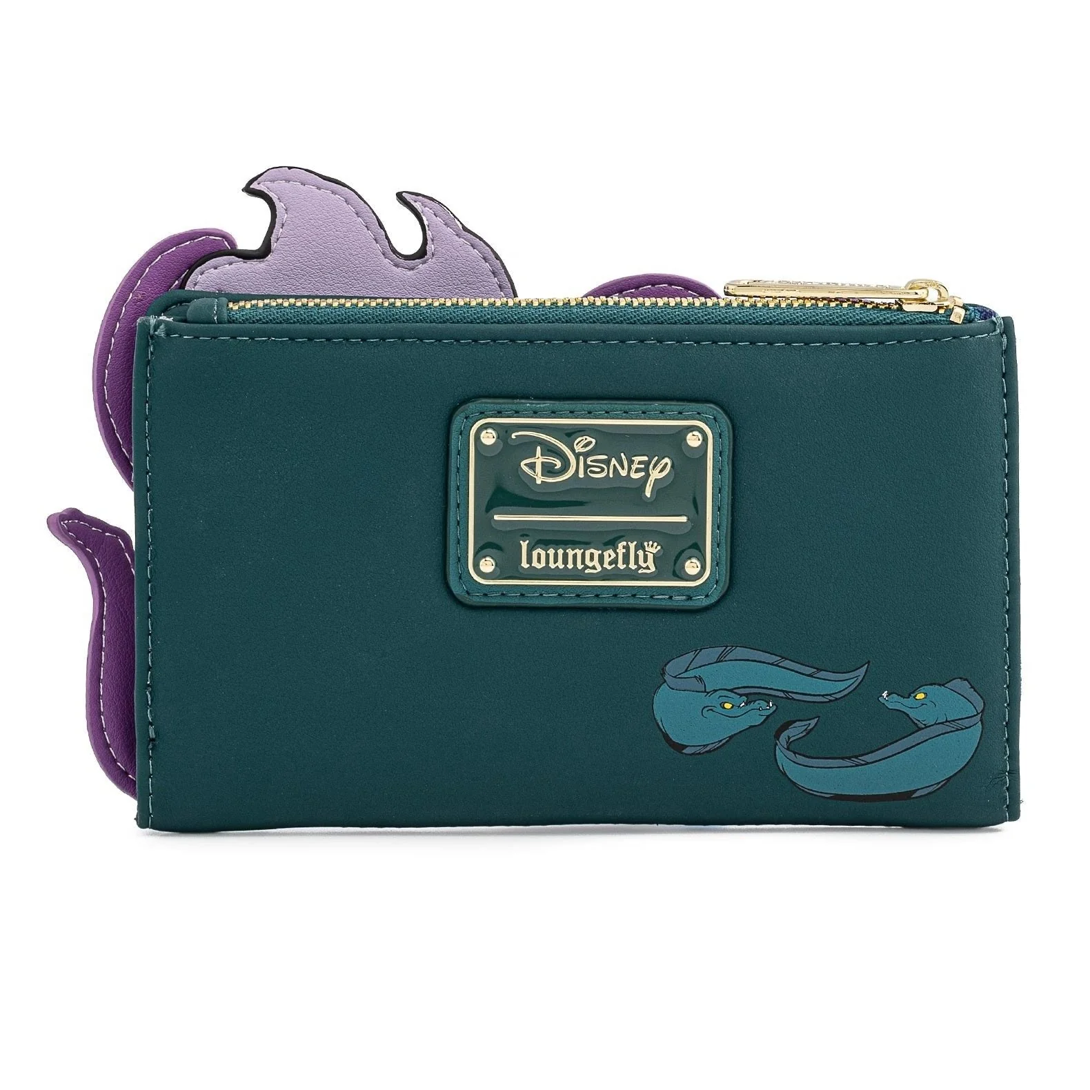 Loungefly Disney Villians Scene Ursula Crystal Ball Zip Around Wallet - Image 2