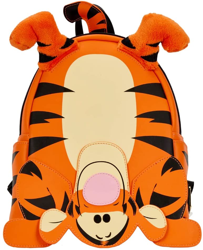 Loungefly Disney Winnie the Pooh WTB Tigger Womens Double Strap Shoulder Bag Purse Backpack - Image 1