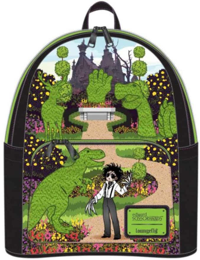 Loungefly Edward Scissorhands Topiary Womens Double Strap Shoulder Bag Purse - Image 2