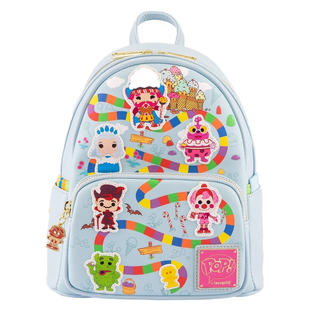Loungefly Funko POP! Candyland Take Me To Candy Womens Double Strap Shoulder Bag Purse - Image 1