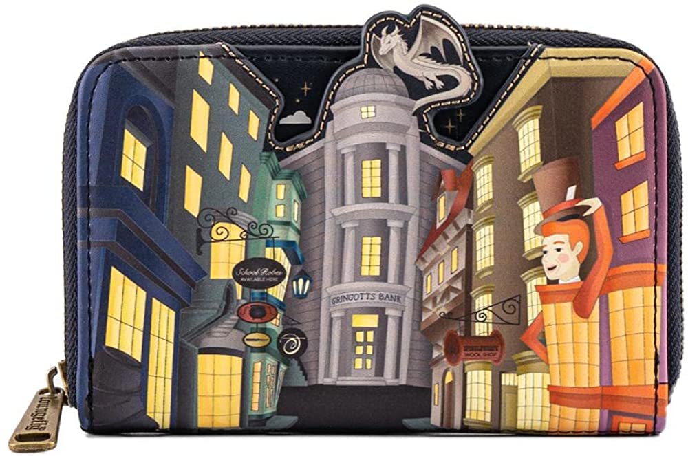 Loungefly Harry Potter Diagon Alley Faux Leather Wallet - Image 1