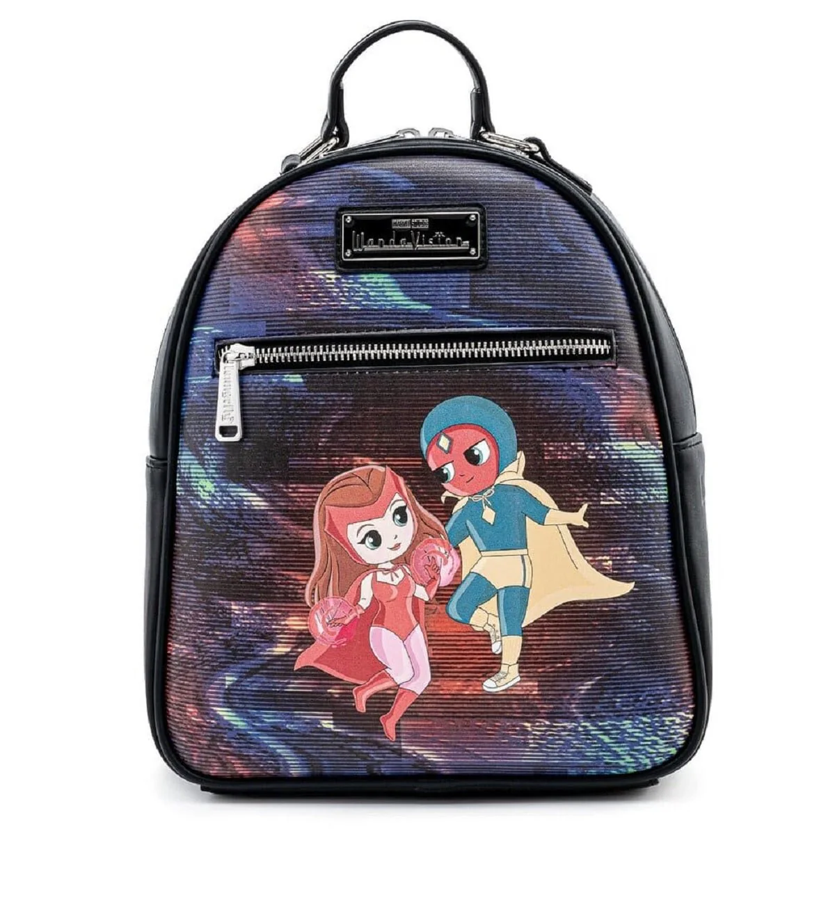 Loungefly Marvel WandaVision Chibi Womens Double Strap Shoulder Bag Backpack - Image 1