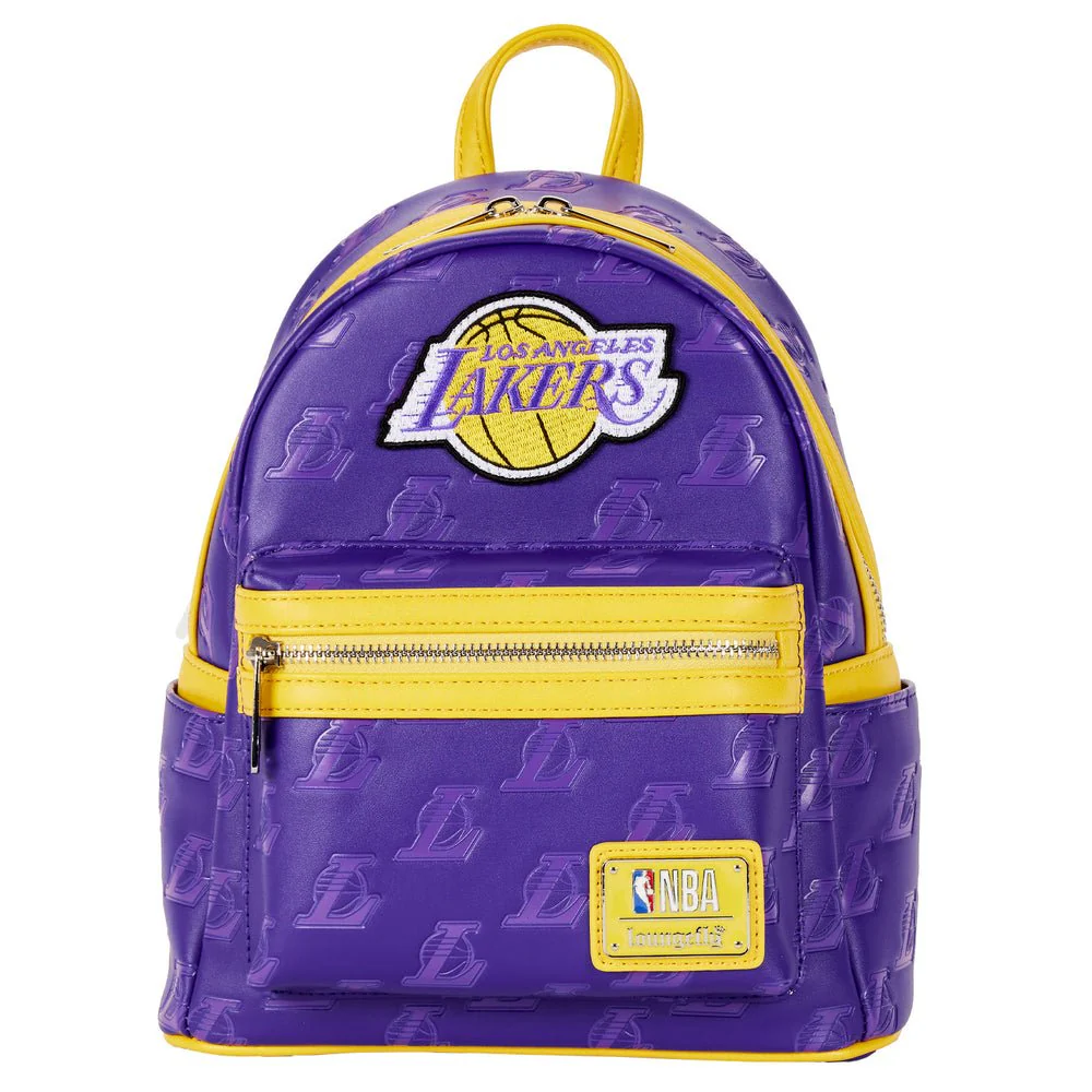 Loungefly NBA Los Angeles Lakers Logo Mini Backpack - Image 2
