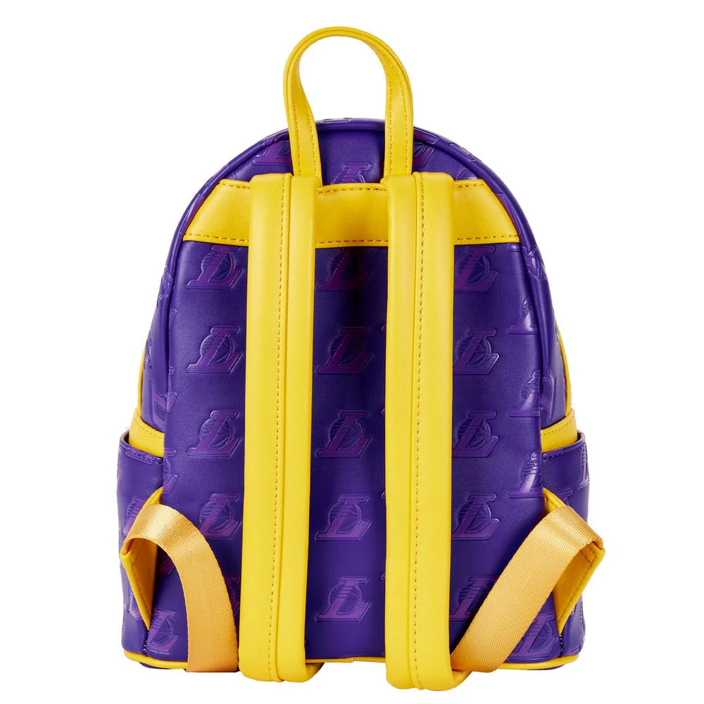 Loungefly NBA Los Angeles Lakers Logo Mini Backpack - Image 3